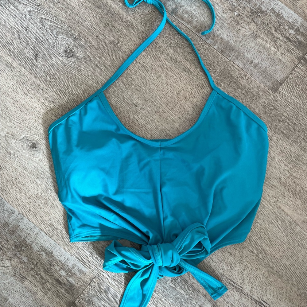 Kortni Jeane Blue Bikini Top